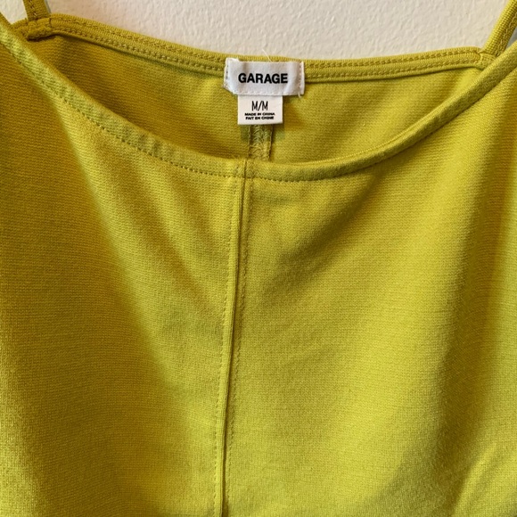 Garage yellow bandeau/ crop top - Picture 3 of 3